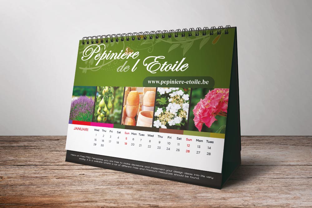 impression calendrier